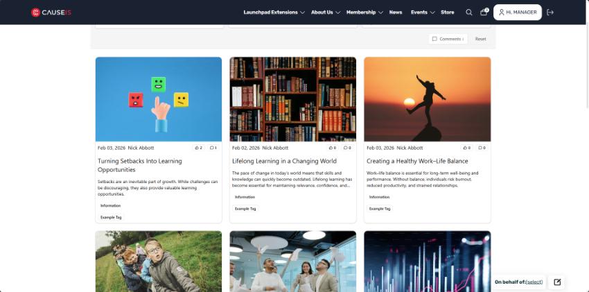 smart blogs product screen